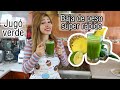 Baja 4 kilos en un mes¡ Jugo verde para bajar de peso rápido (JUGO VERDE DE  ESPINACA Y PIÑA) 