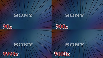 SONY Intro Logo Getting 999999X Speed