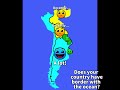 Does your country have access to the ocean? #geography #southamerica #mapping #brazil #maps #europe