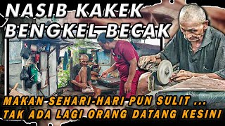 KAKEK SEBATANGKARA❗ BERTAHAN HIDUP DI KOLONG JEMBATAN KOTA