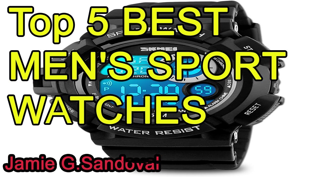 Top 5 BEST MEN'S SPORT WATCHES 2021 YouTube