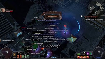 Path of Exile: RIP from Lightning Thorns.