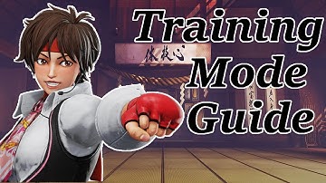 SFV Training mode basics tutorial