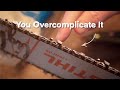 How To Sharpen Your Own Saw - It’s Easier Than You Think Stihl MS261 CM