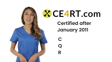 CQR Credits for ARRT® certification and registration