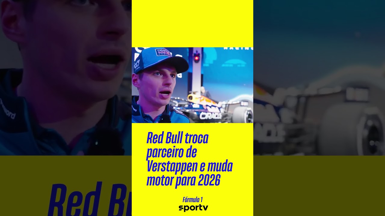 FÓRMULA 1: O CARRO DE VERSTAPPEN NA RED BULL EM 2026 | #shorts | sportv