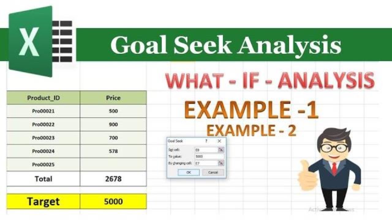 What-If Analysis in Excel | Goal Seek | Step by Step tutorial in Hindi | Goal Seek with Two Examples