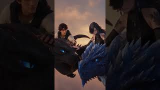POV: You Found the Most Beautiful Dragon Duo 🐉🔥 #shorts #marvel #animieeditz #cartoon