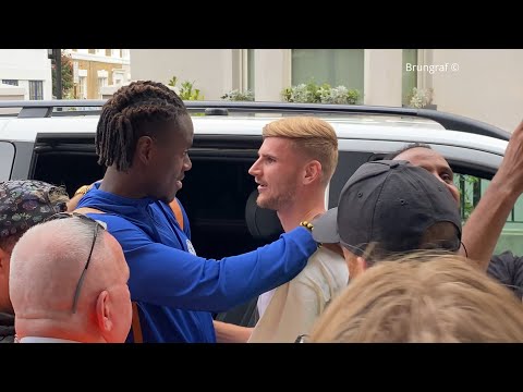 He's BACK ! Timo Werner surprises Chelsea fans after the game with Tottenham