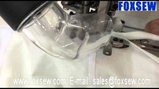 4-Needle 6-Thread Feed off the Arm Flat Seaming Machine