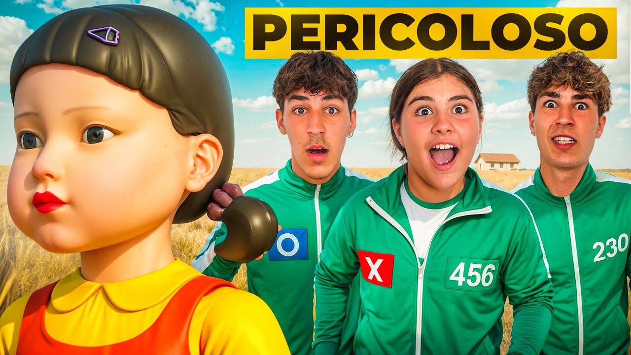 Abbiamo Giocato a SQUID GAME Nella Vita Reale (Sfida Estrema!) 😱