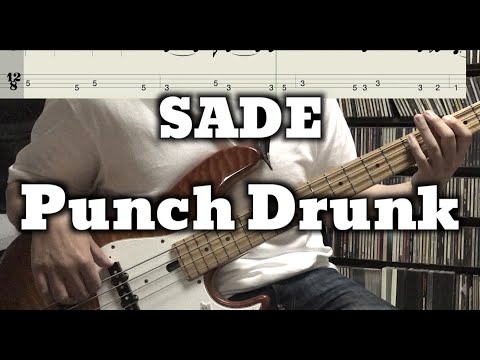 SADE - Punch Drunk (Bass Cover with TABS) *Get the PDF on Patreon