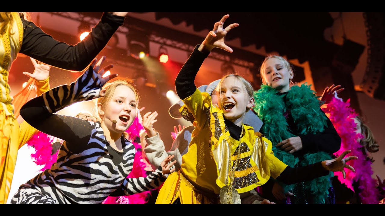 Bilder från Kulturama grundskolas jubileumsshow