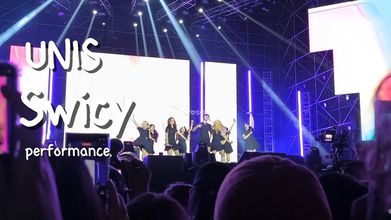 251220 유니스 UNIS Swicy performance at Tainan Christmas Concert