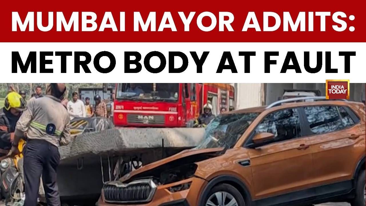 Mulund Metro Pillar Collapse: One Dead, Three Injured | Mumbai Mayor Ritu Tawde Admits Negligence