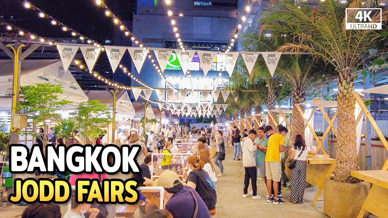 JODD FAIRS Night Market behind Central Rama 9 Bangkok 2022 เนื้อหา