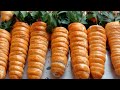 Праздничная закуска "Морковка "