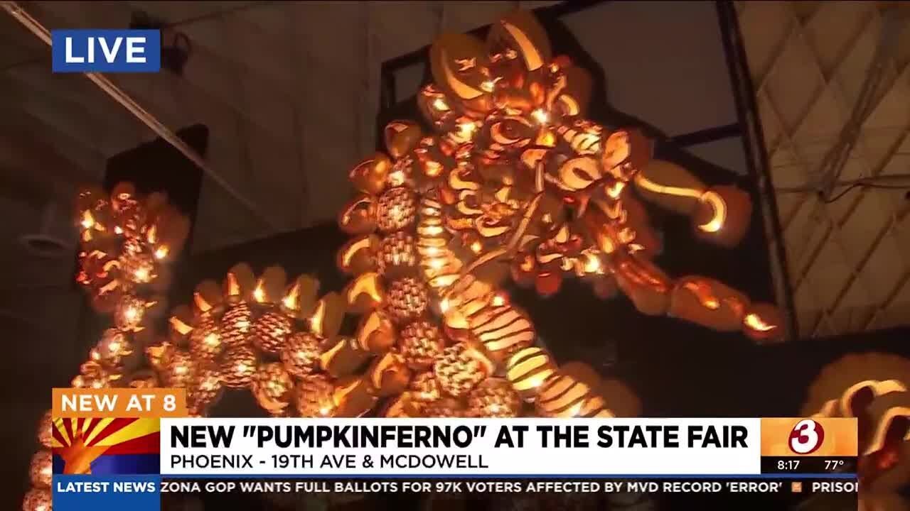 Check out "Pumpkinferno" at the Arizona State Fair