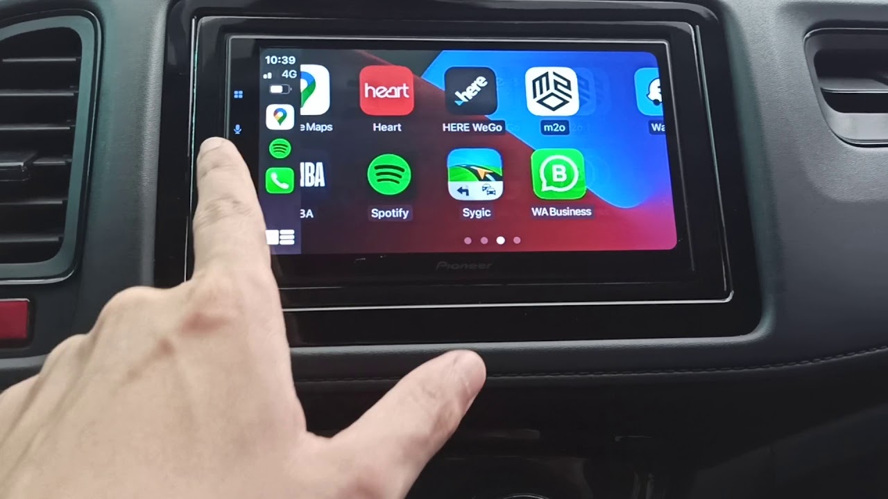 Honda HRV LX - Central Pioneer 7" CarPlay e Android Auto sem fio + Bancos em Couro - ArtsomAuto