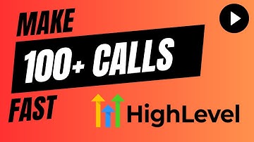 How to Use the GoHighLevel Power Dialer | Make 100+ Calls FAST with Bulk Dialing!