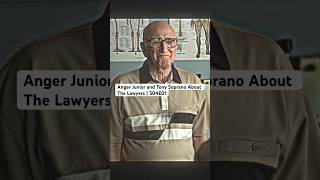 Anger Junior and Tony Soprano About The Lawyers | S04E01 Analysis [4KRemastered] #shorts #sopranos