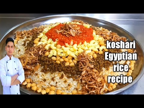 Koshari Egyptian Rice Recipe Koshari How To Make Koshari Kushari 