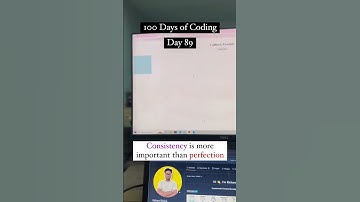 Day 89 - 100 Days of Coding #javascript  #motivation #shorts