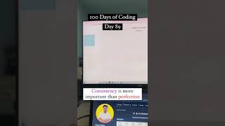 Celebrity Day 89 - 100 Days of Coding #javascript  #motivation #shorts Profile