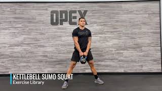 Kettlebell Sumo Squat