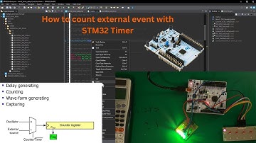 7. How to implement event counter with stm32 Timer