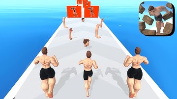 Muscle Stack New Level iOS,Android Mobile Game Walkthrough All Trailer Update Gameplay AVKTGNXZ
