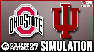 Ohio State Week 7 Simulation vs Indiana (College Football 27)