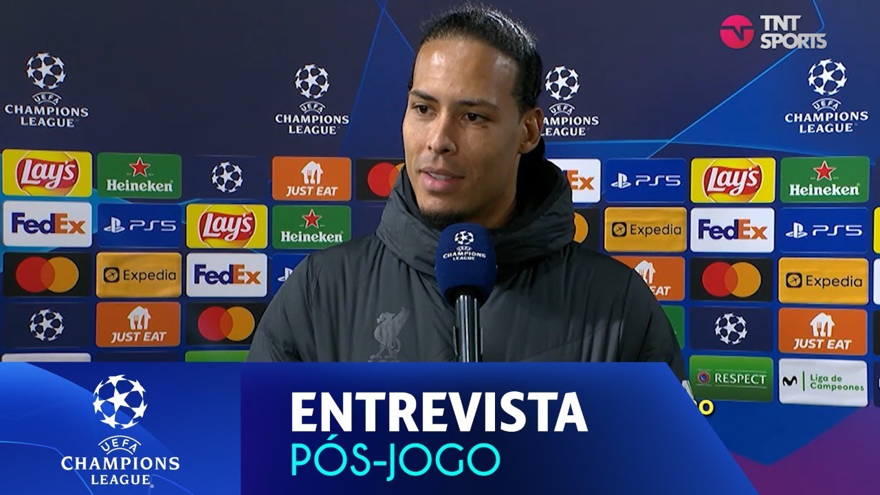 VAN DIJK FALA SOBRE CLASSIFICAÇÃO DO LIVERPOOL PARA A FINAL DA CHAMPIONS! | ENTREVISTA