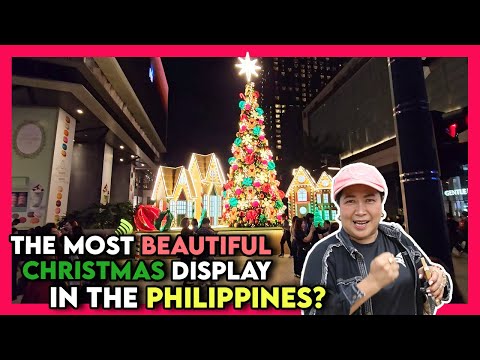 THE MOST BEAUTIFUL AND EXPENSIVE CHRISTMAS DISPLAY IN MANILA PHILIPPINES 2025