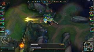 Poppy ult doesn't effect Aatrox jump