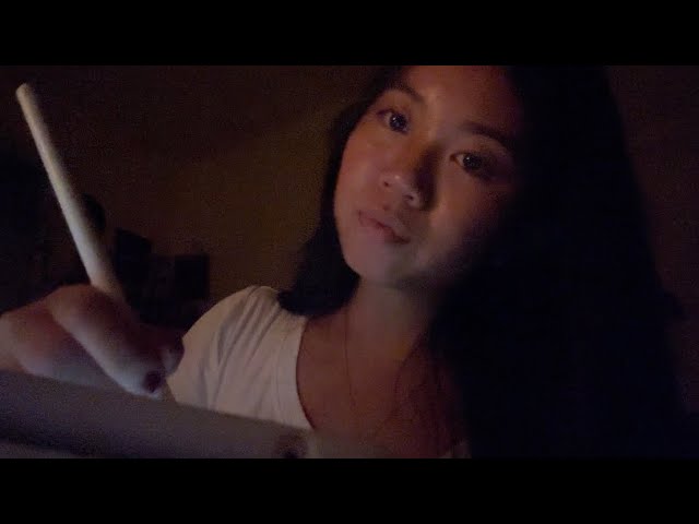 ASMR asking you personal questions (in the dark!)