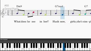 Beyond My Wildest Dreams by Alan Menken - Easy piano tutorials with leadsheet and chords
