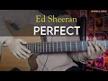 Perfect  ed sheeran  easy guitar tutorial with chords lyrics