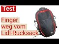 Lidl-Angebot von Crivit: LED-Fahrradrucksack geht im Test kaputt - YouTube