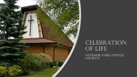 Sunday November 6th, 2022 - Celebration of Life fo...