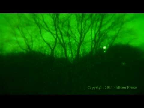 Alien Airport Activity, March 29, 2011 - 12:21 AM, Night Vision