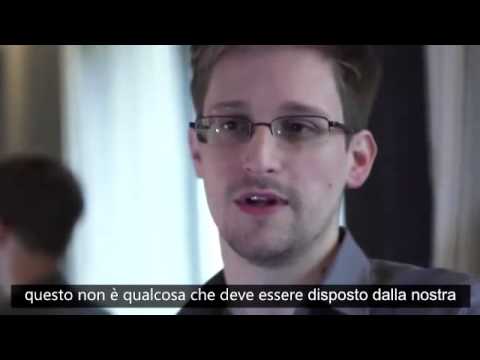 Edward Snowden - Siamo tutti spiati dalla CIA. Trad. in Italiano