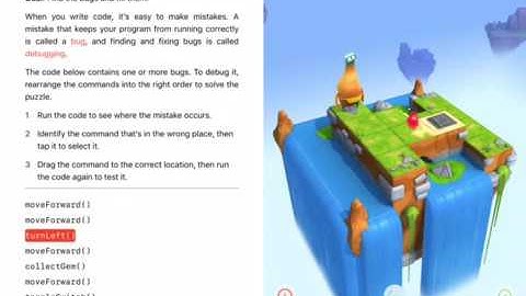 Swift Playgrounds: Finding and Fixing Bugs