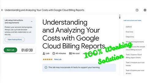 Understanding and Analyzing Your Costs with Google Cloud Billing Reports #GSP614 #qwiklabs #arcade