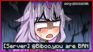 [ENG SUB/Hololive] Biboo got caught cheating the system and banned by the server