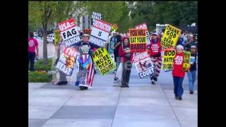 NS:DC MILTRY FUNERAL PROTEST