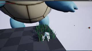 Unreal Engine 4 Tank Camera Test 10 grass shake