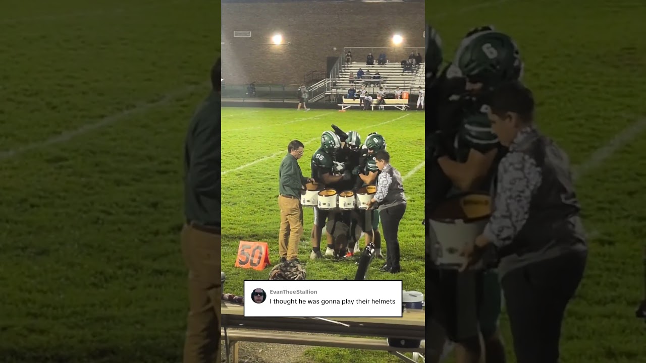 Band with help from the team 🤯🔥 