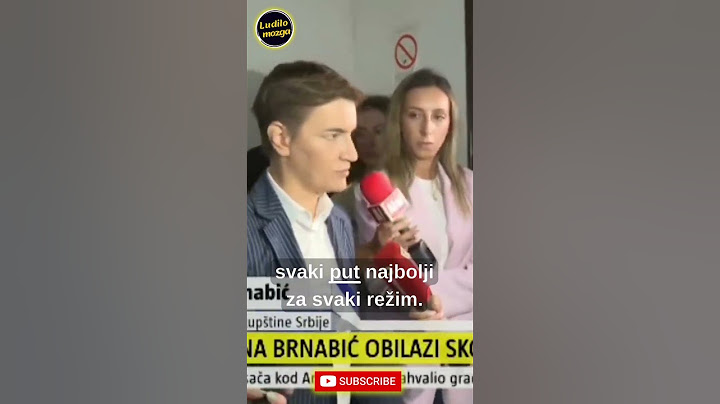 Režim jesmo, prevrtljivi nismo #komedija #parodija #humor #smesno #srbija #anabrnabić #kriminal