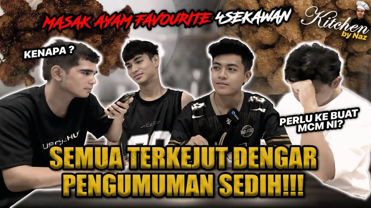 MASAK AYAM SPICY UTK 4SEKAWAN!!! KITCHEN BY NAZ KEMBALI!! MAAF KALAU MENGECEWAKAN SEMUA…..